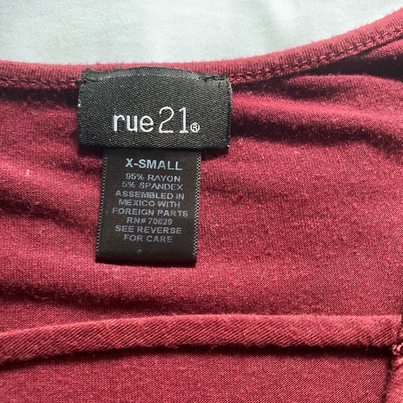 Red Crop Top - Picture 3 of 3